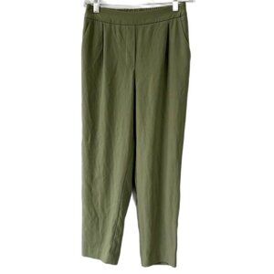 Skies Are Blue Elastic Waist Mid-Rise Tapered Pant XSP